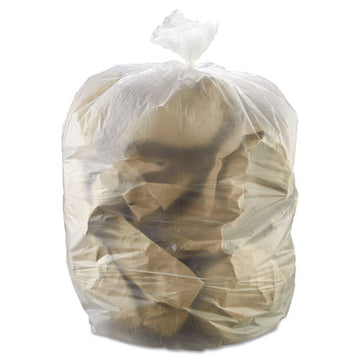 Inteplast Group High-density Interleaved Commercial Can Liners, 55 Gal, 17 Microns, 36" X 60", Clear, 200-carton freeshipping - TVN Wholesale